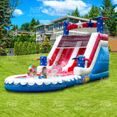 NB-BC109 Commercial party inflatable bouncer slide bounce house bouncy castle halloween haunted jumper house combo inflatable for kids